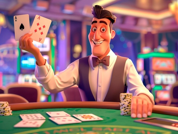 Dashboard aplikasi lgtoto menampilkan pasar Liga 1, live dealer, dan permainan slot